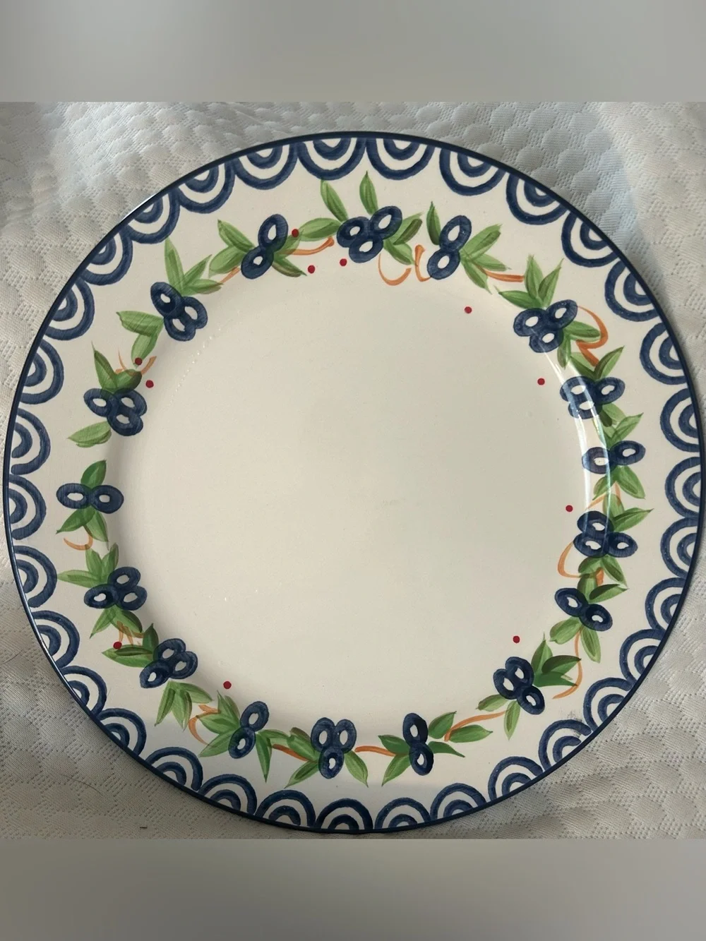 Vintage Pfaltzgraff Sommersby Dinner Plates (Set of 4)